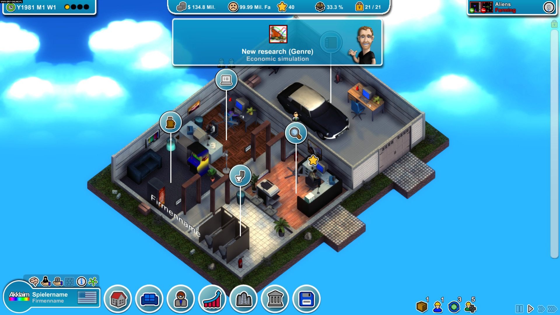 Скриншот Mad Games Tycoon (2016) PC